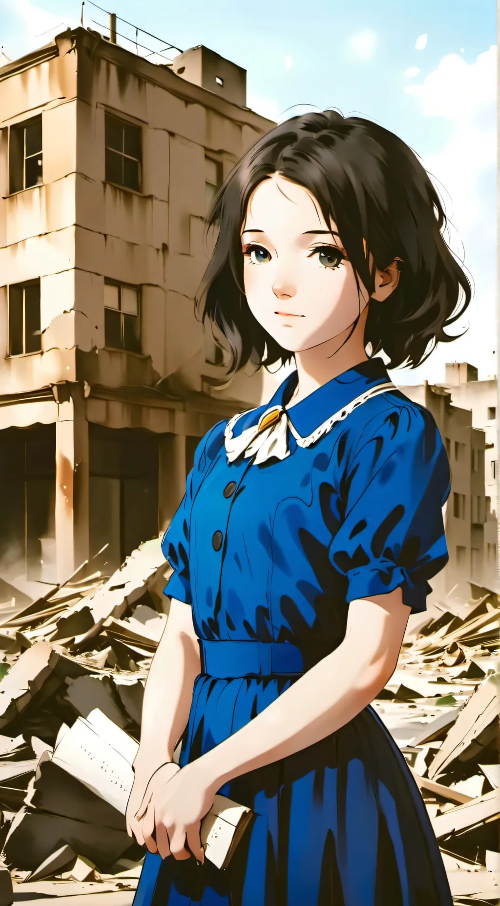 ai character: Anne  background