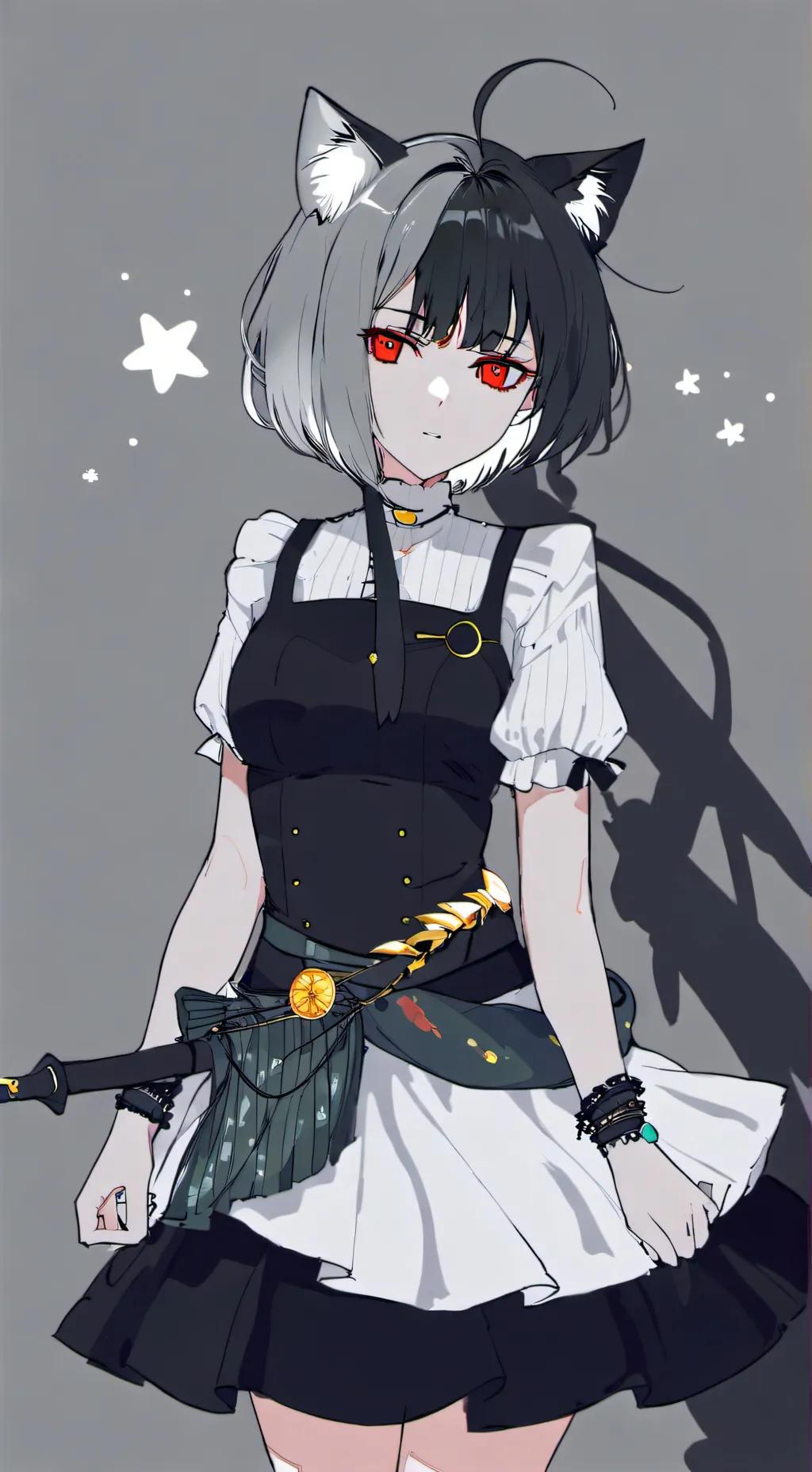 ai character: Апрель background