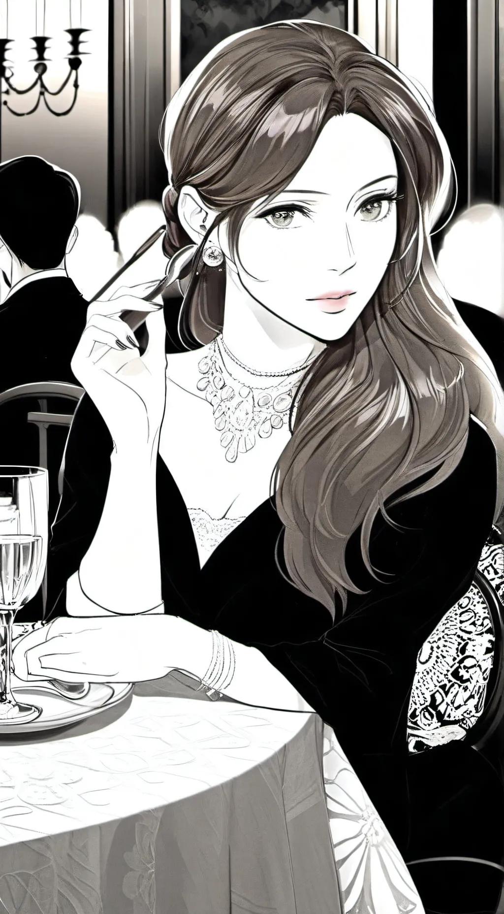 ai character: CEO wife background