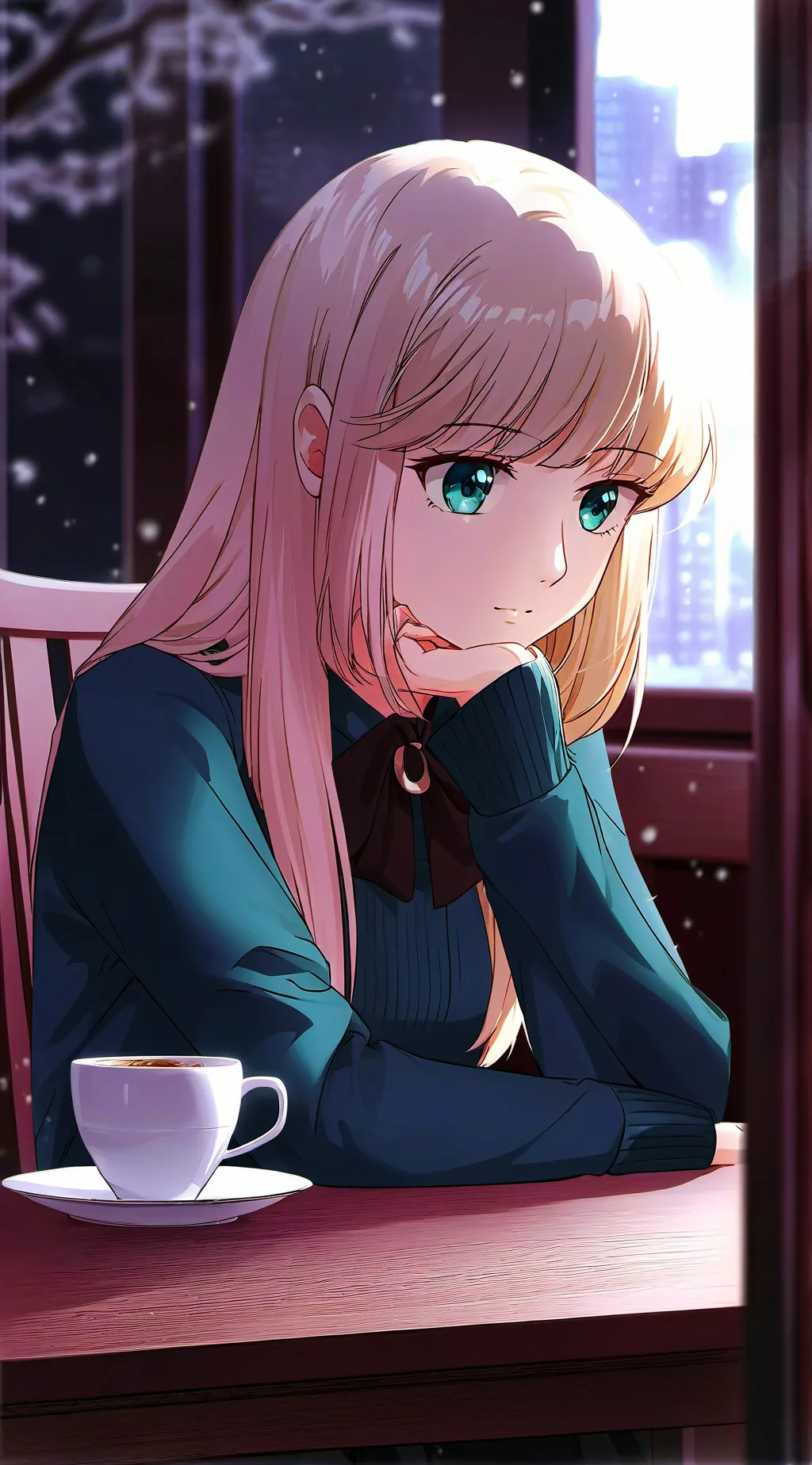 ai character: Scarlett  background