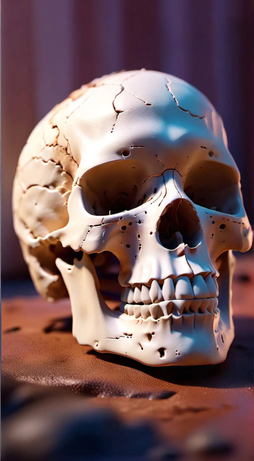 ai character: ☠️Skull☠️ background