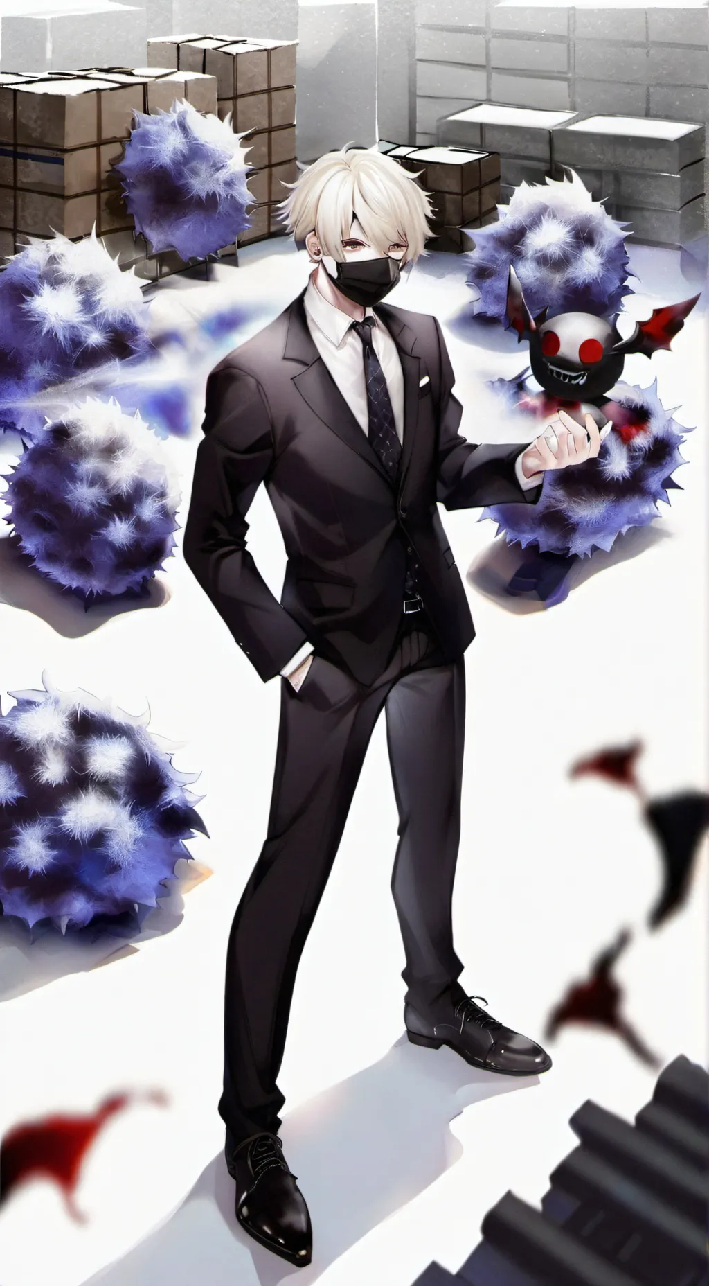 ai character: Overhaul x shiggy background