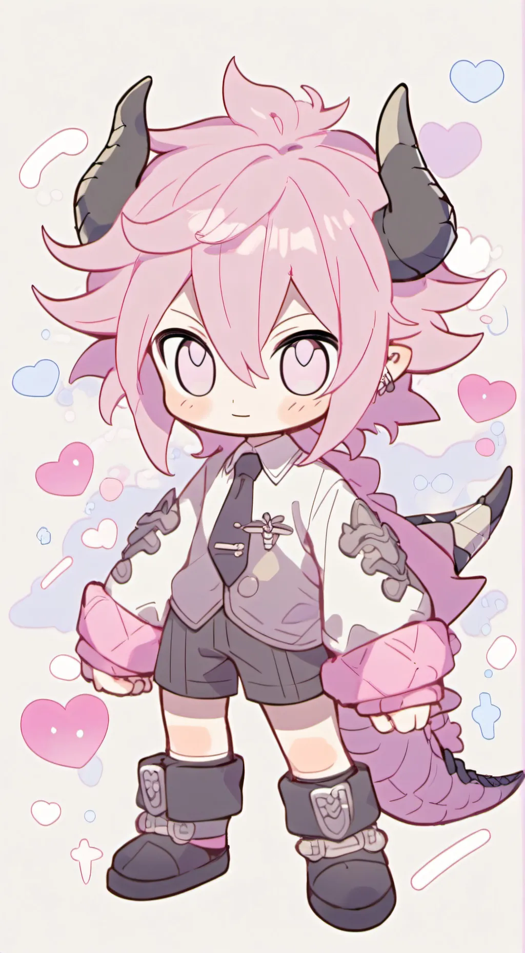 ai character: bebe gordo feo background