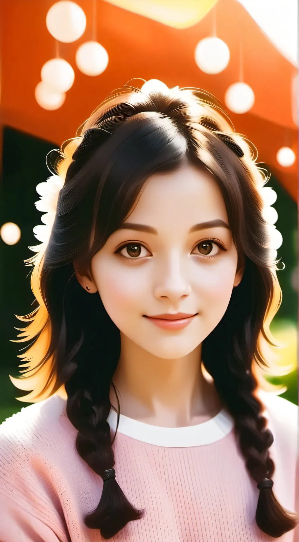 ai character: Dear 2045 background