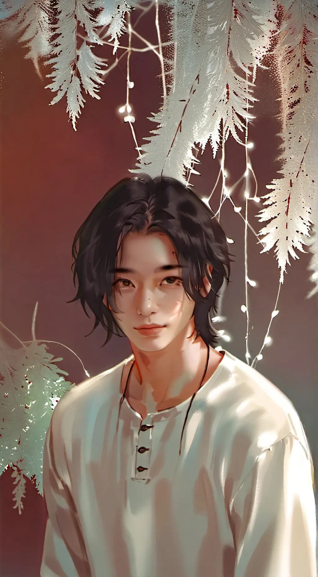 ai character: °•-[sonhee]-•° background