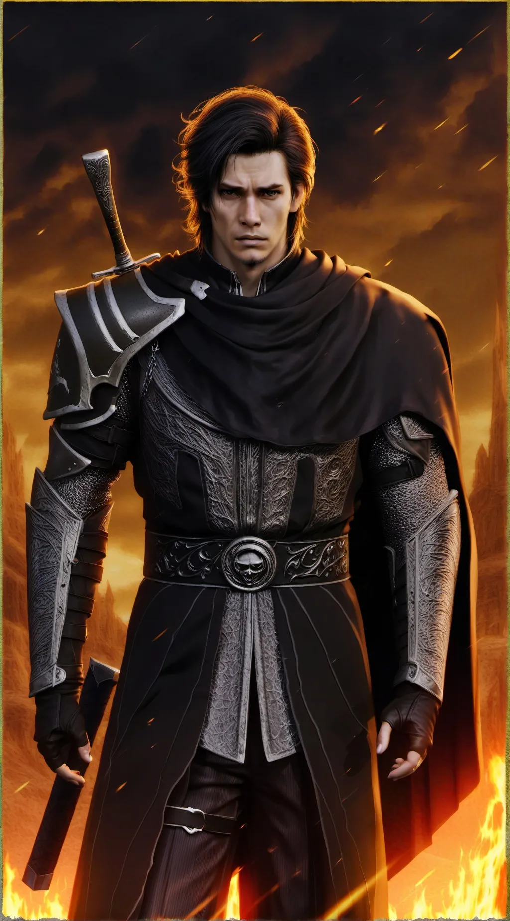 ai character: Outsiders female background