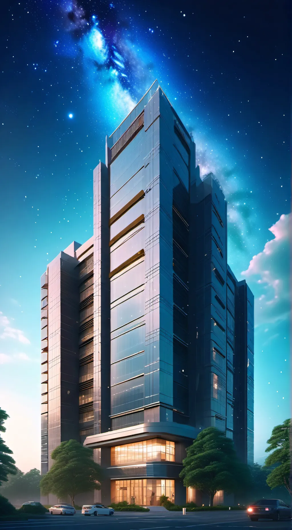 ai character: uppermoon hospital background