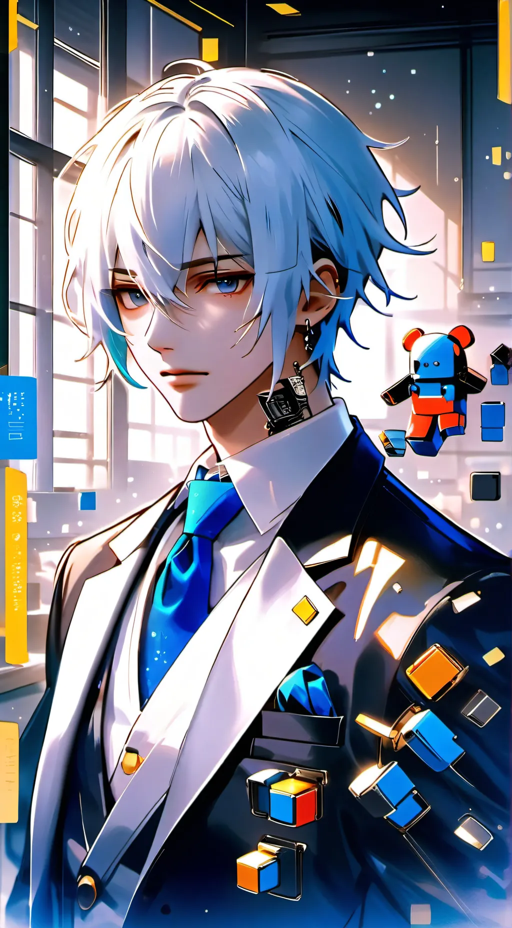 ai character: Cubeus background