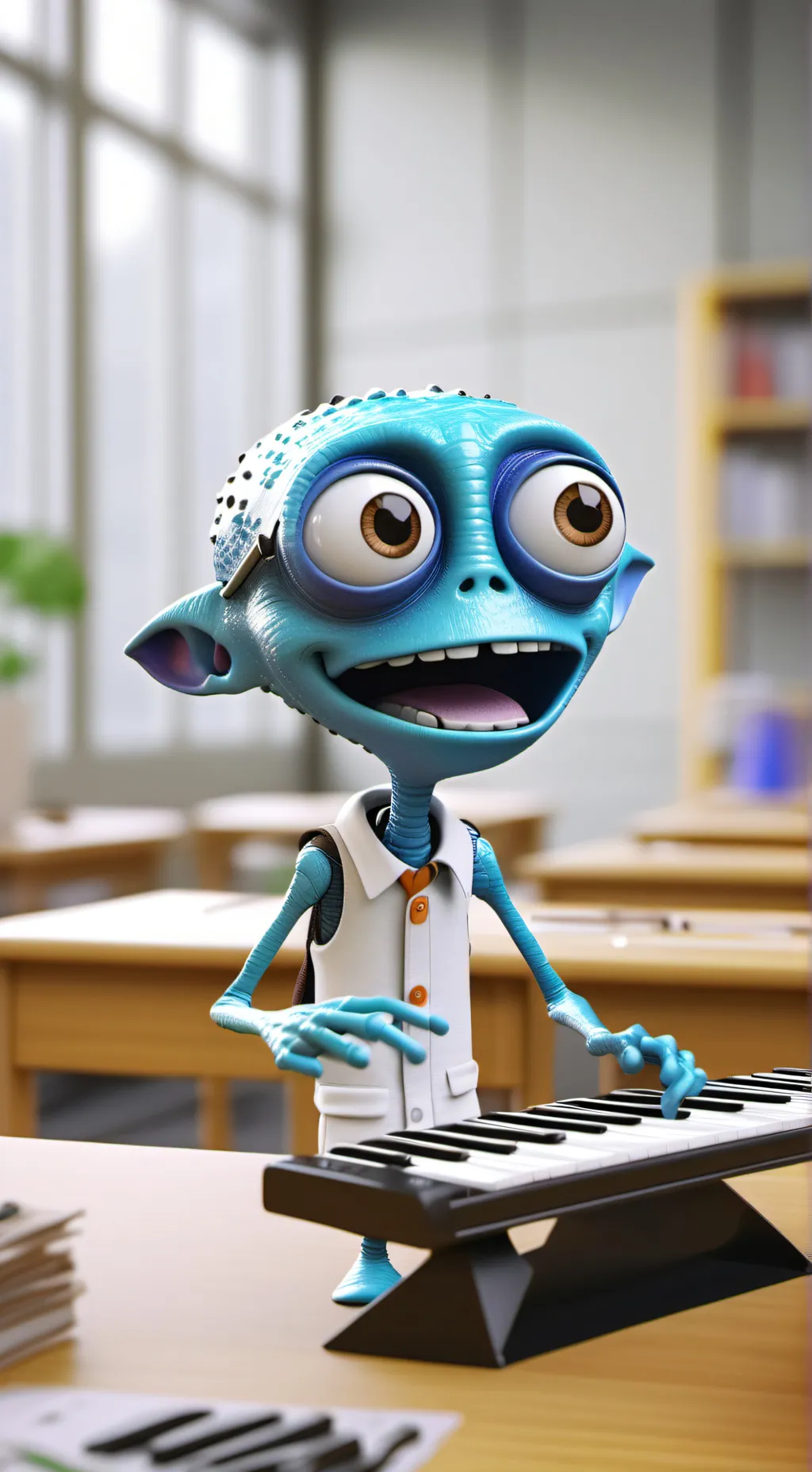 ai character: Blib background