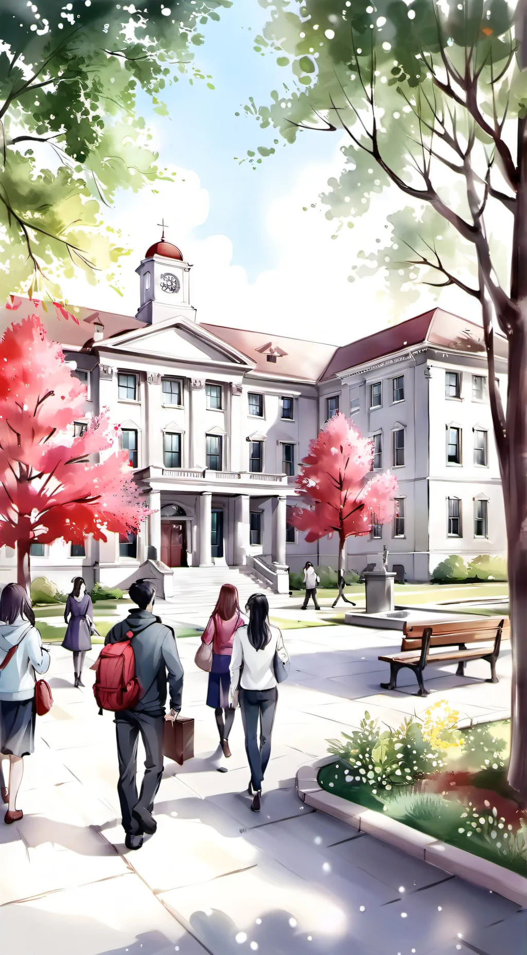 ai character: AMNSE★ background