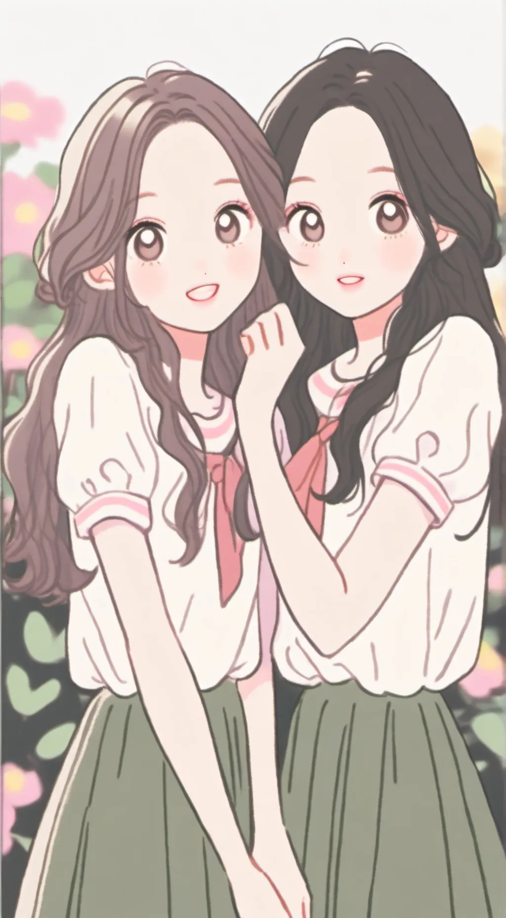 ai character: Melody & Athena💕 background