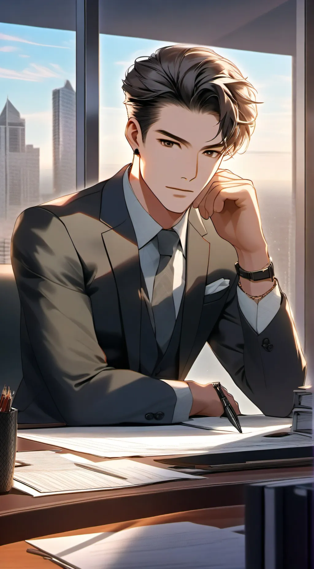 ai character: Eric  background