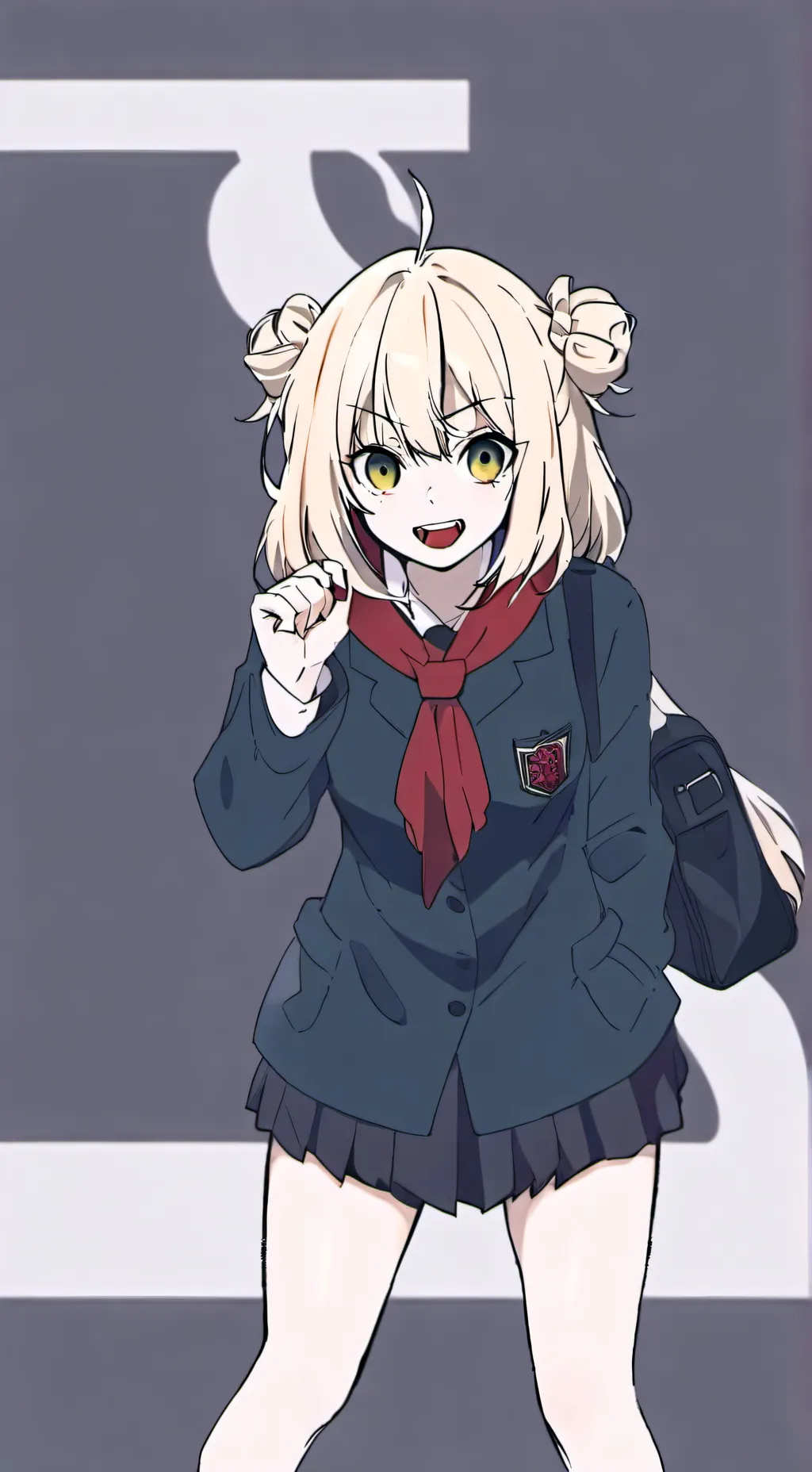 ai character: toga  background