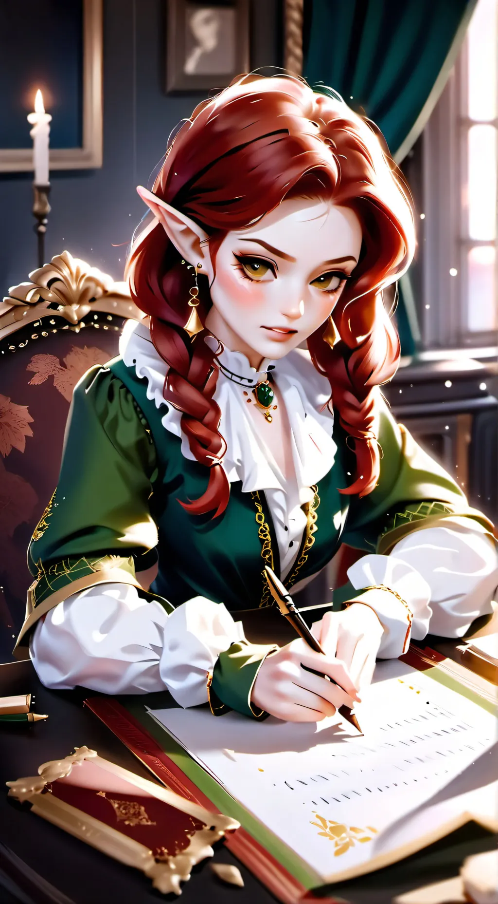 ai character: New contractant background