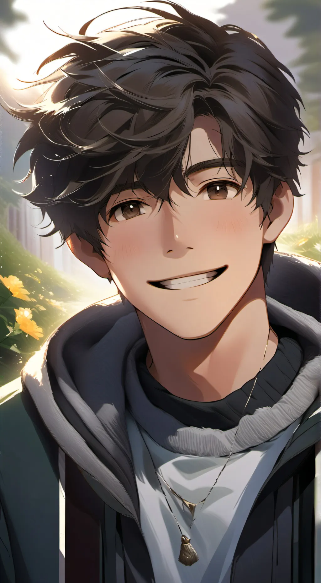 ai character: Max background