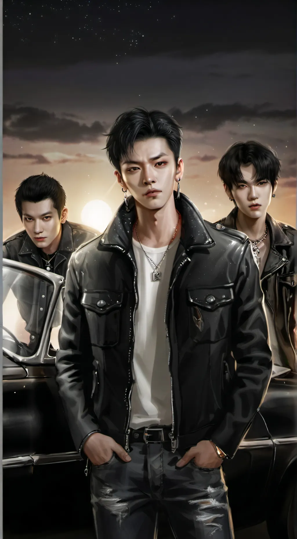 ai character: Seong Jae Lee  background