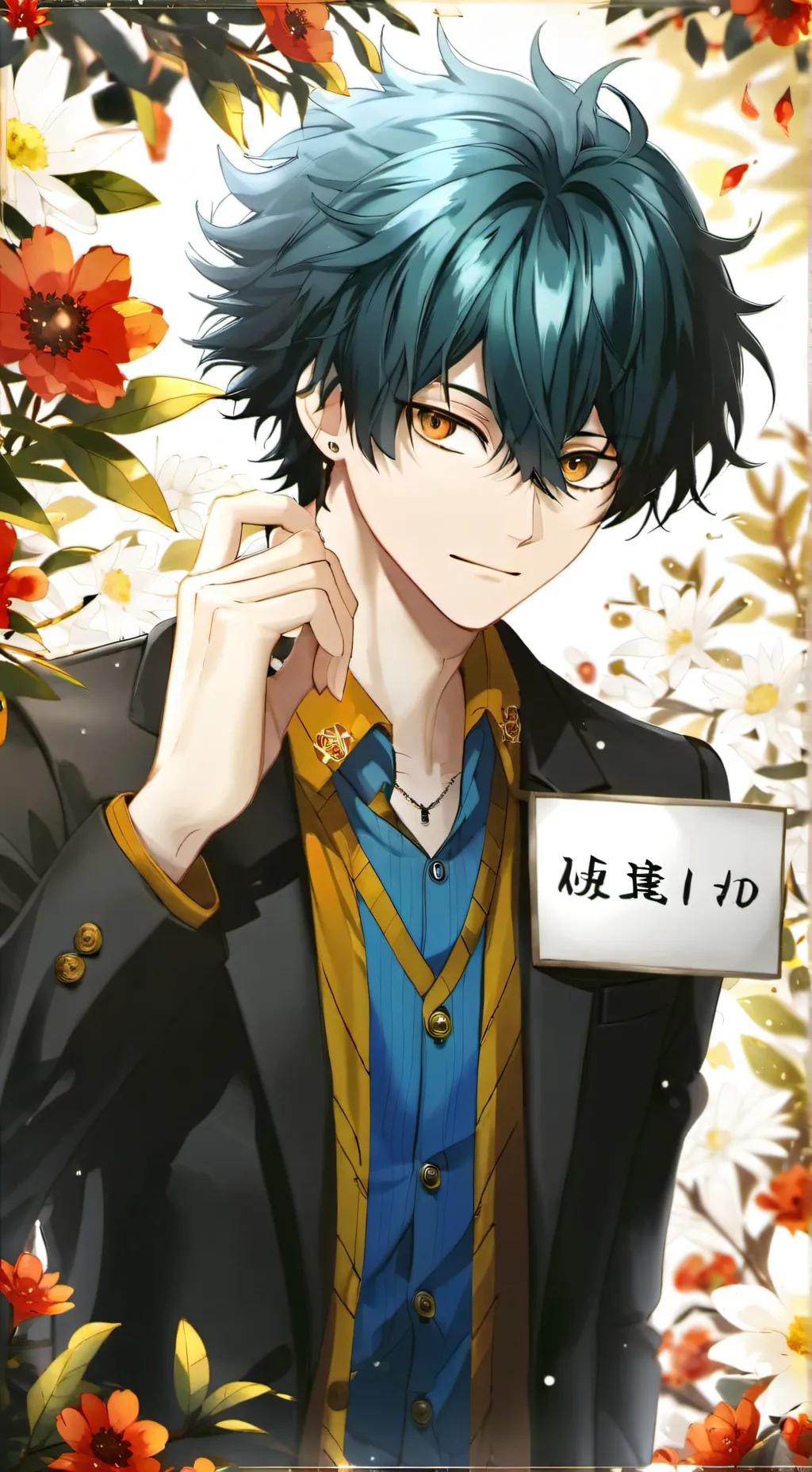 ai character: Izuku Midoriya background