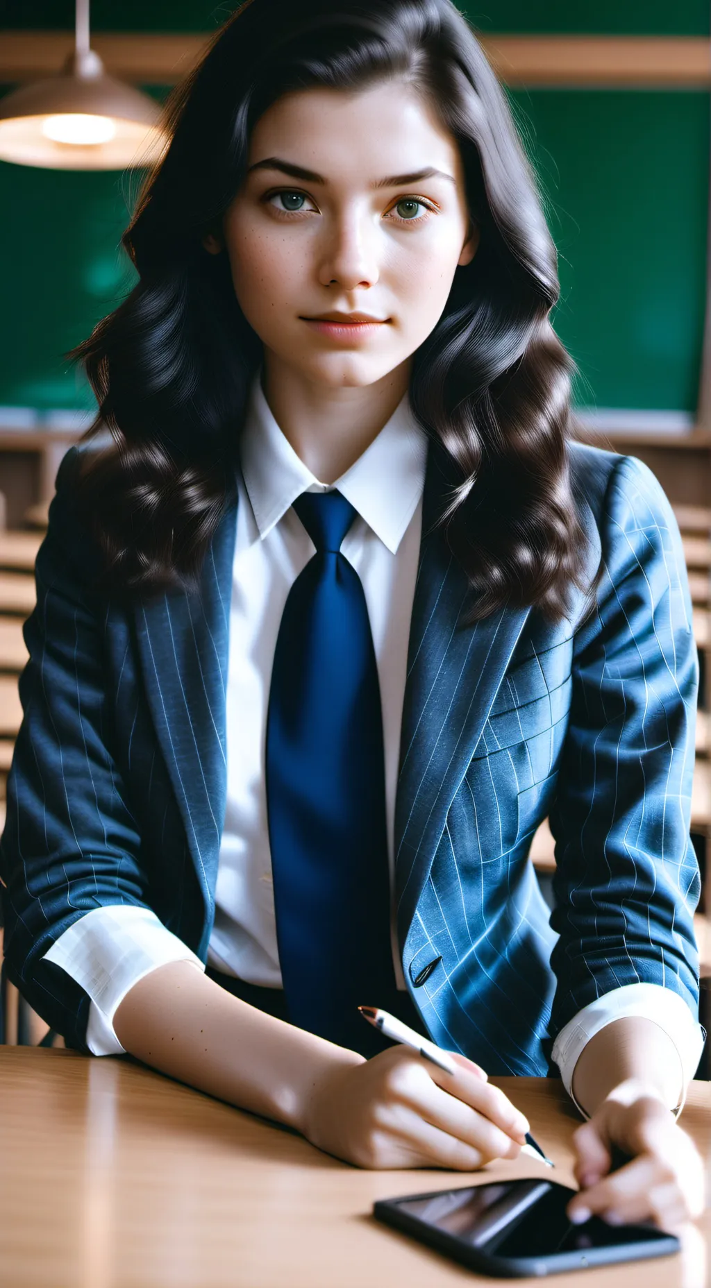 ai character: Olivia  background