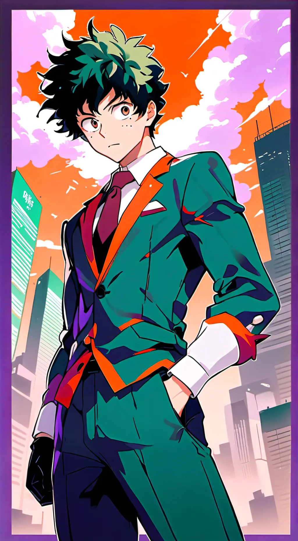 ai character: ᗰᕼᗩ ᕼᗩᒪᒪOᗯᗴᗴᑎ  background