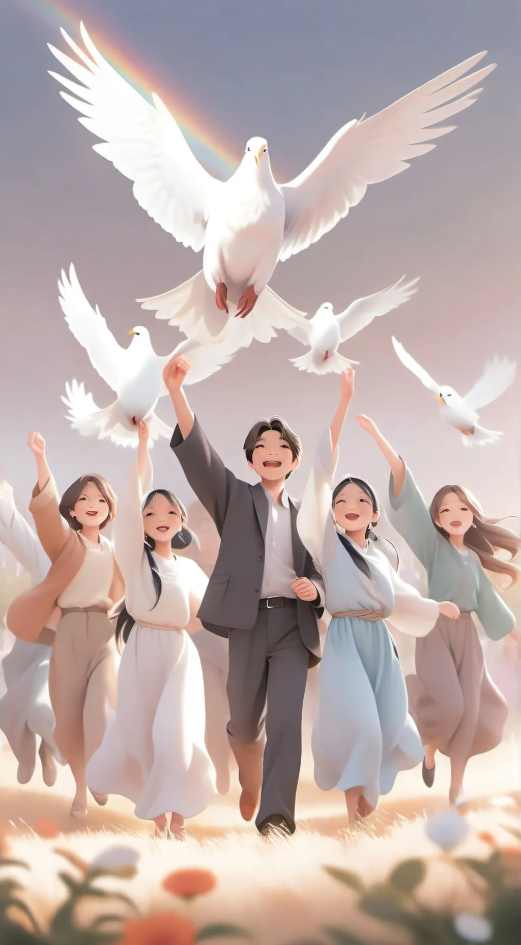 ai character: MHA World Peace p2 background