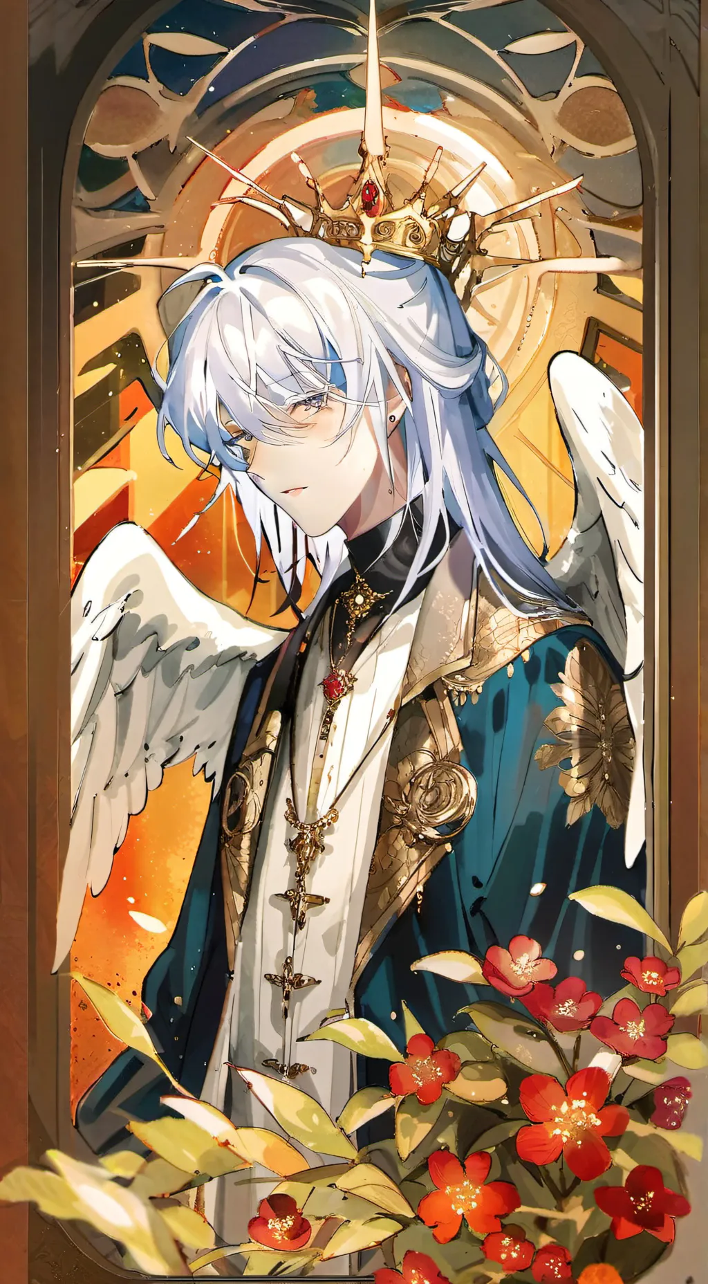 ai character: :$❄️cris💤$: background