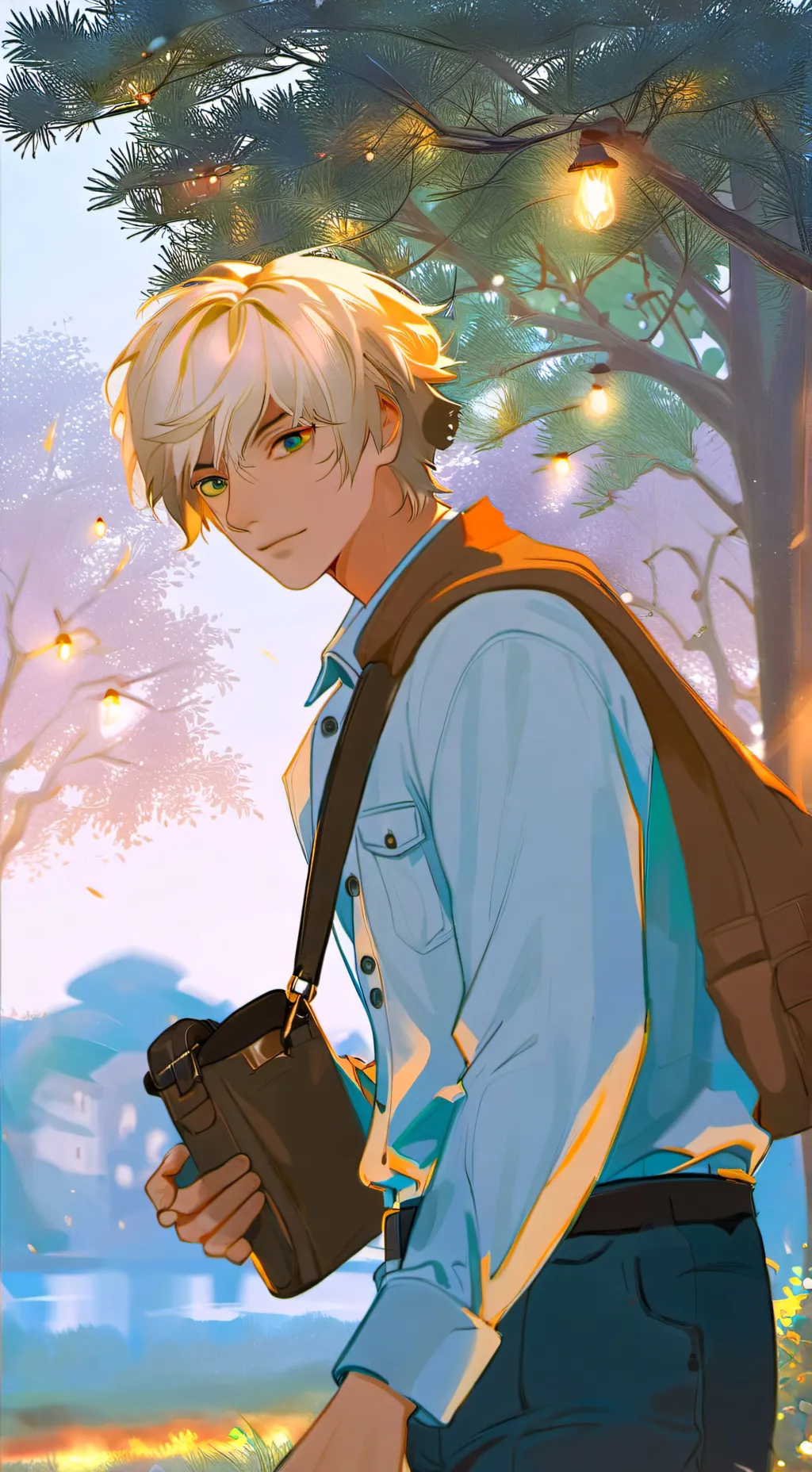 ai character: Angel background