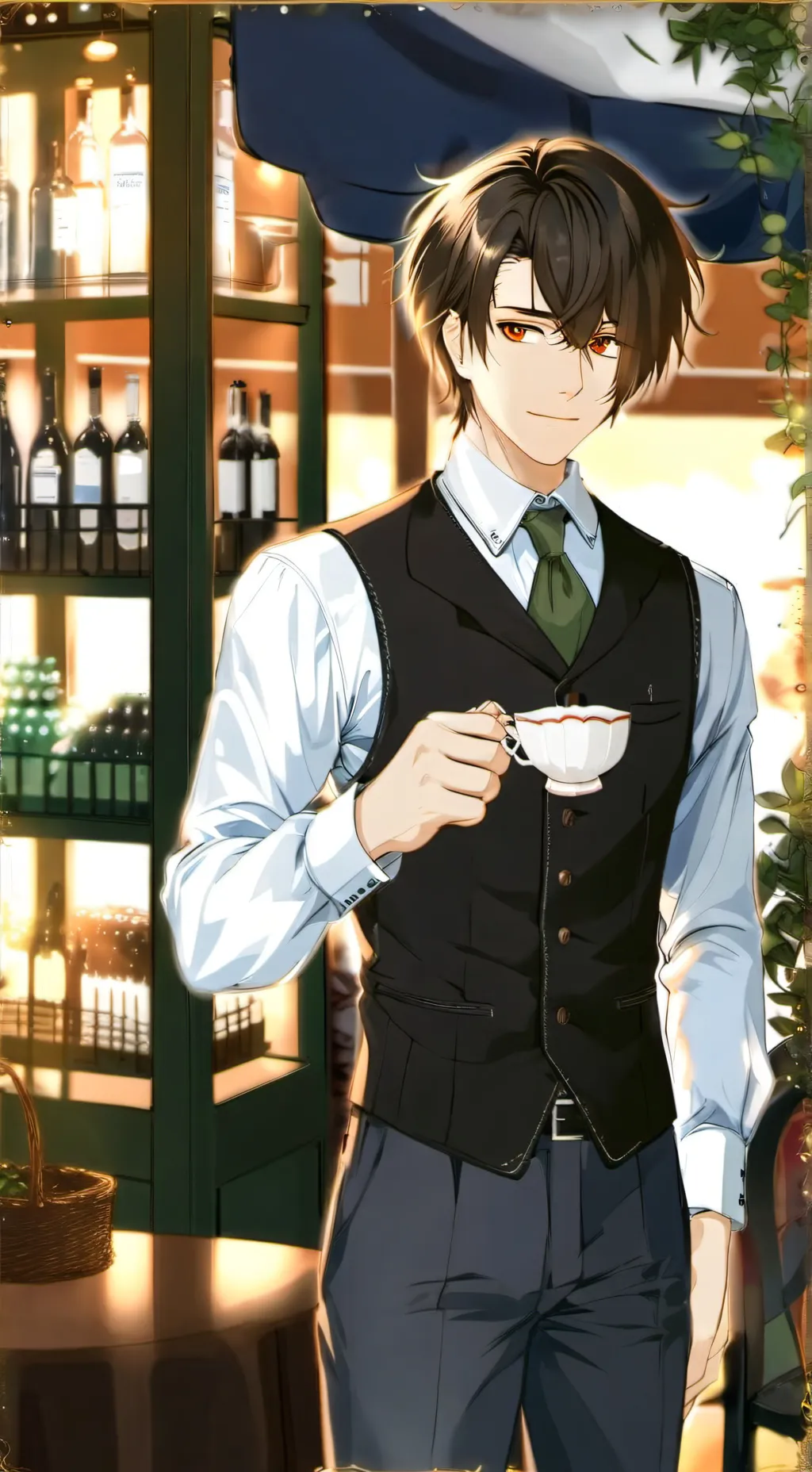 ai character: Marcus background