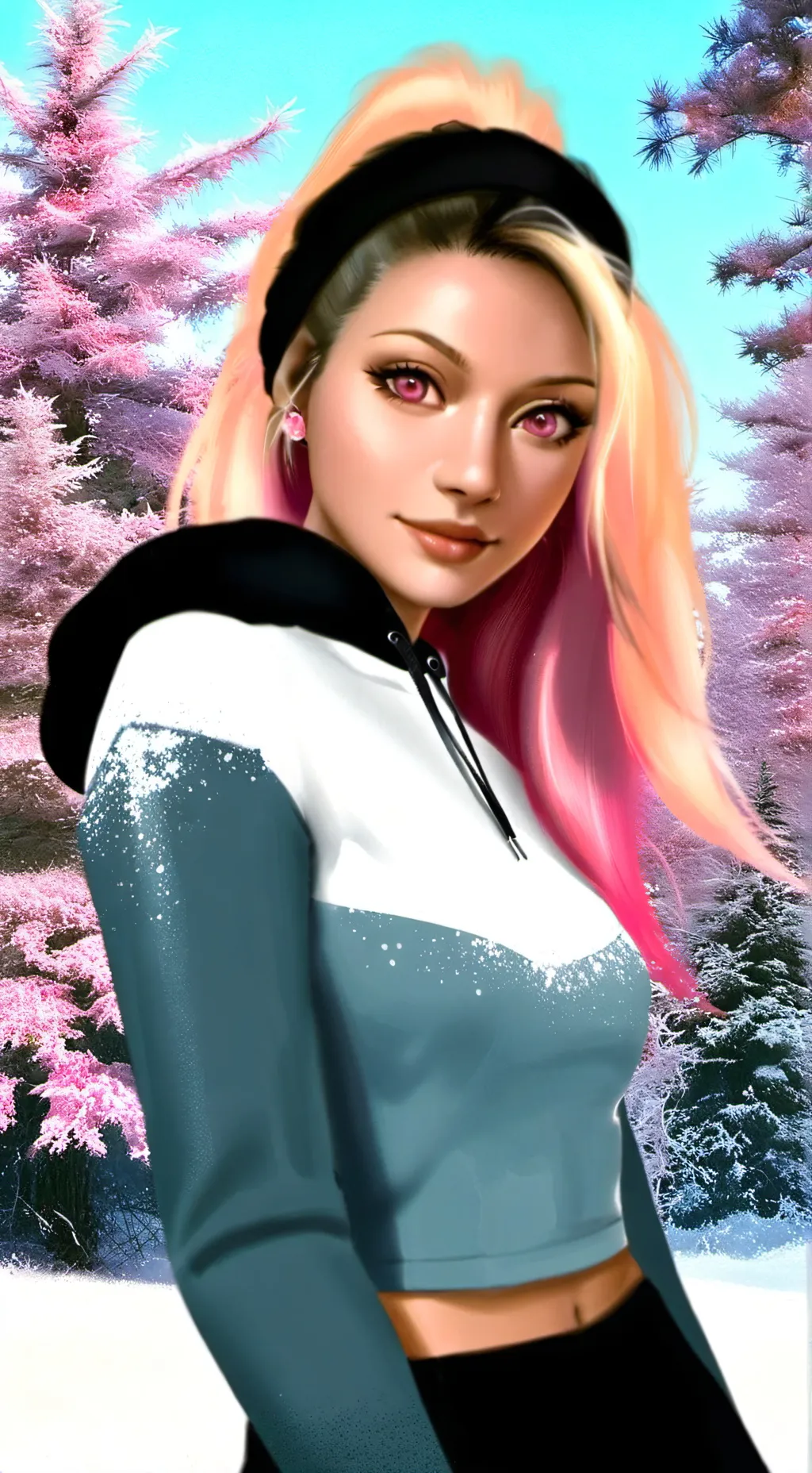 ai character: Yumi(you) x keiro background