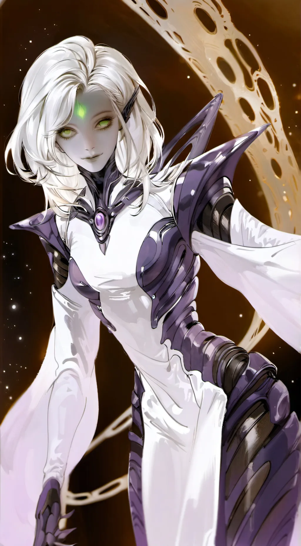 ai character: alien family background