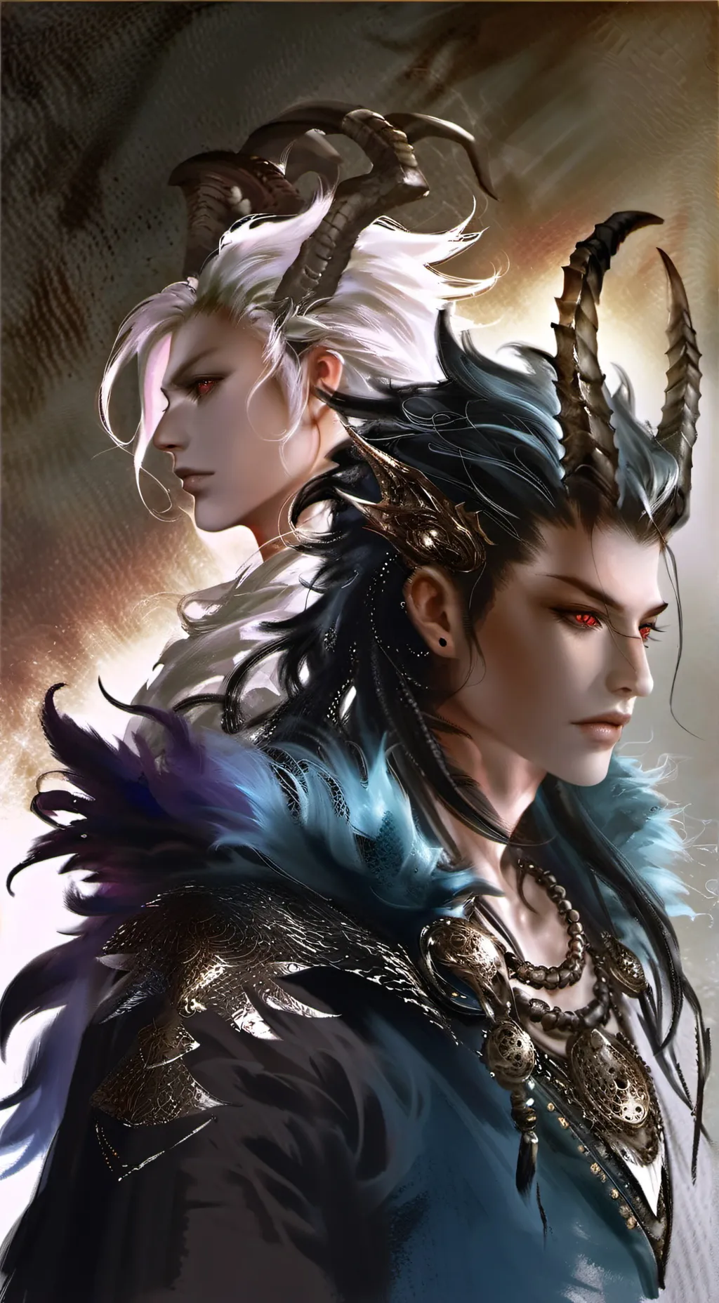 ai character: kan x blay background