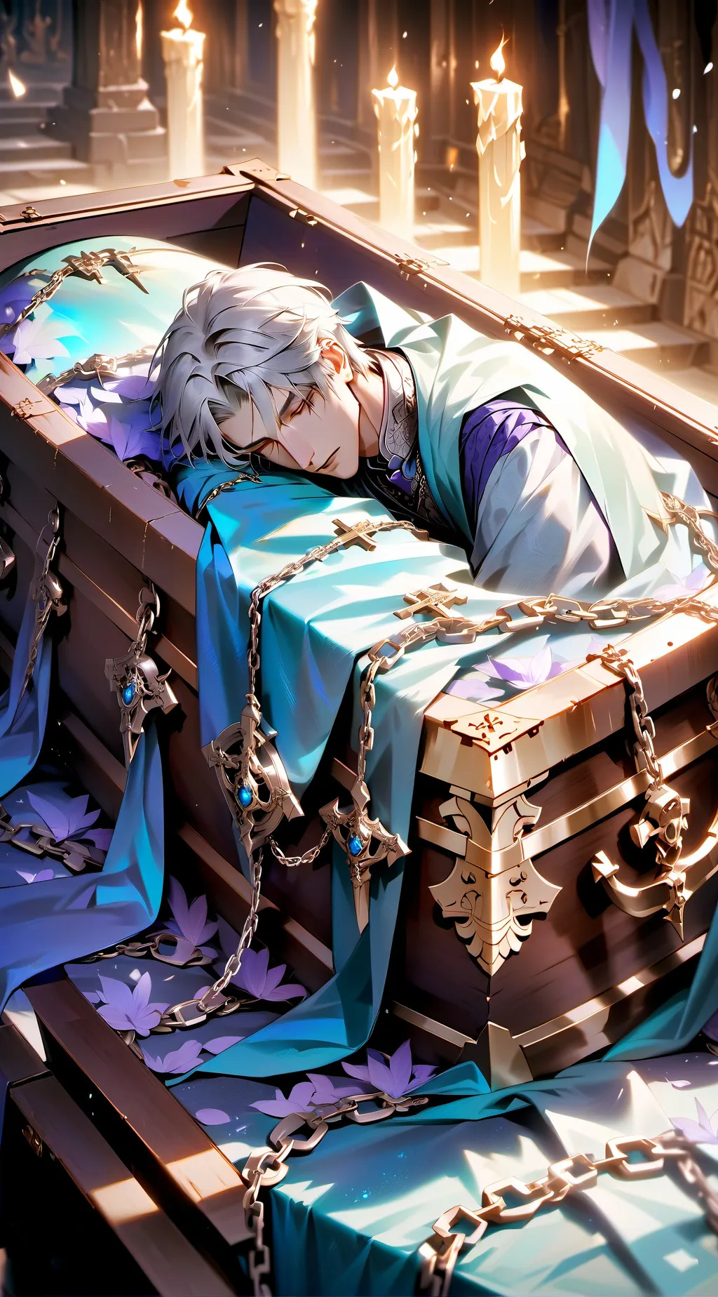 ai character: Alexander(Alex)♥️ background