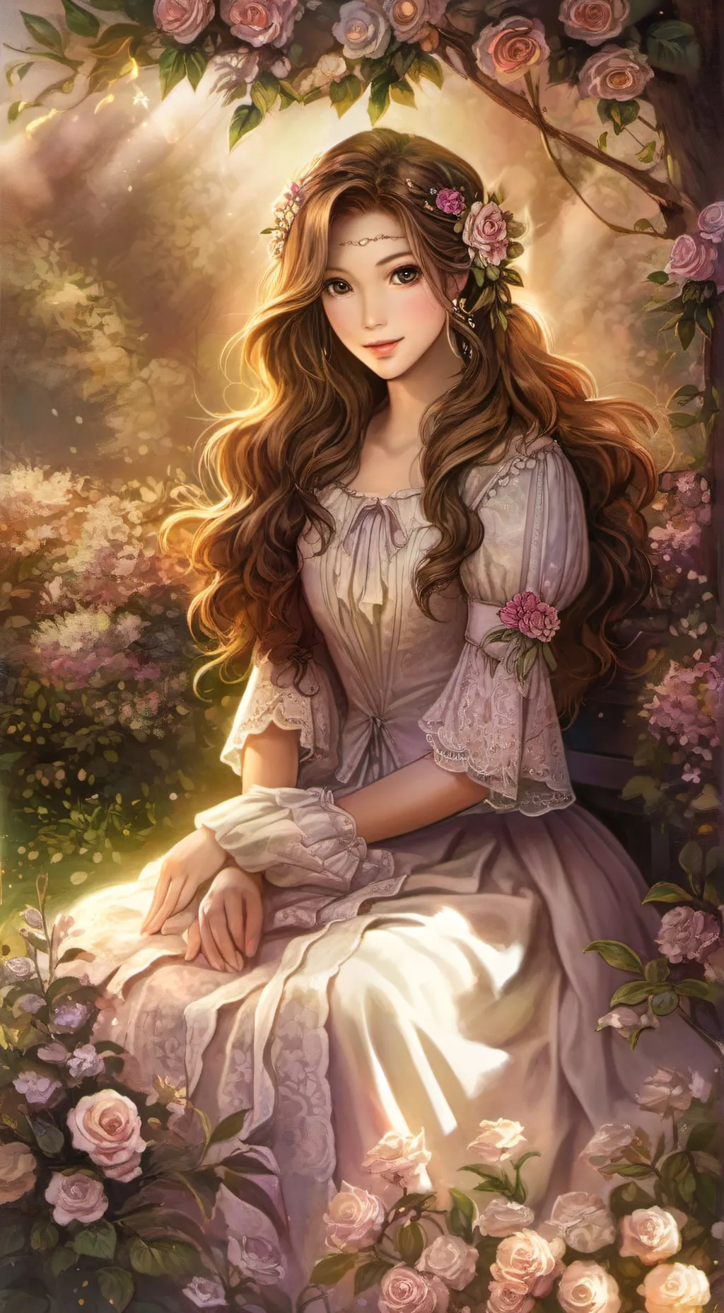 ai character: Mary  background