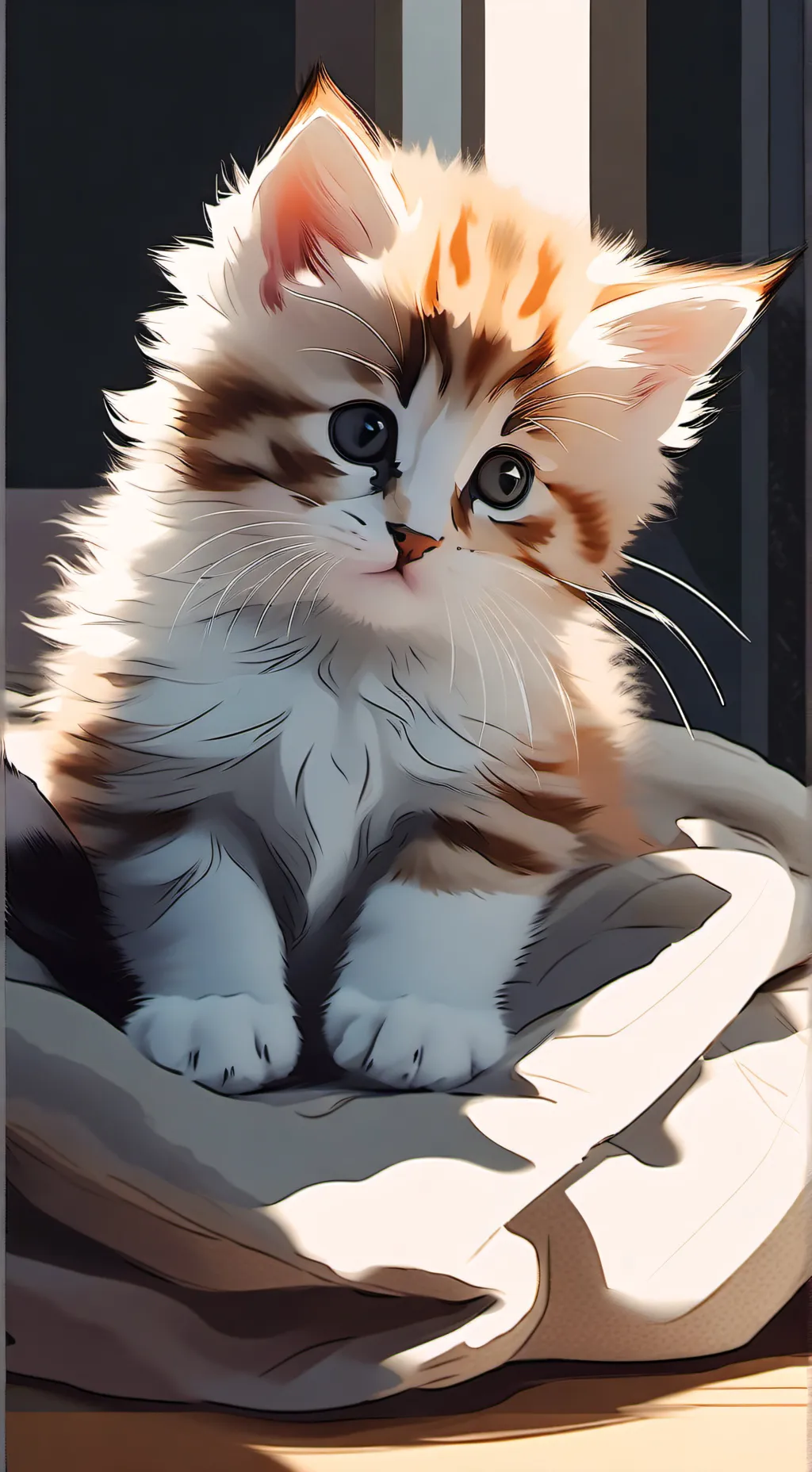 ai character: C.A.T background