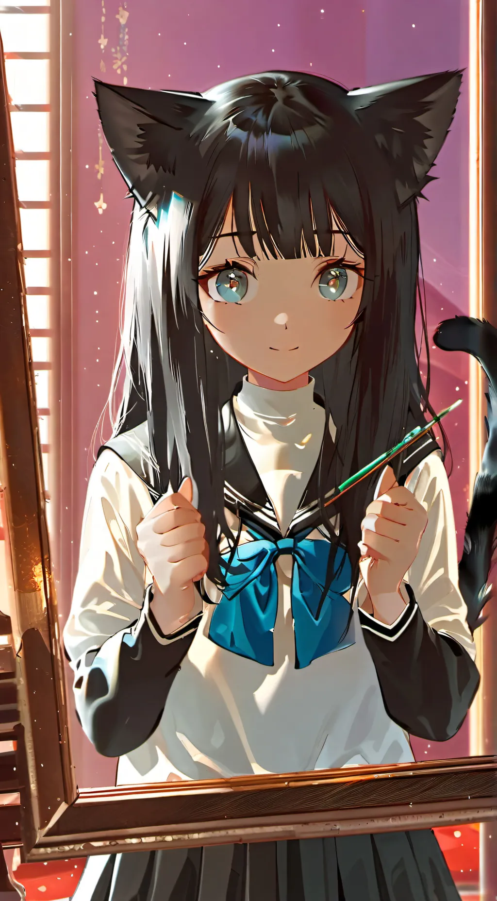 ai character: Mystic Spirit Pouncer background