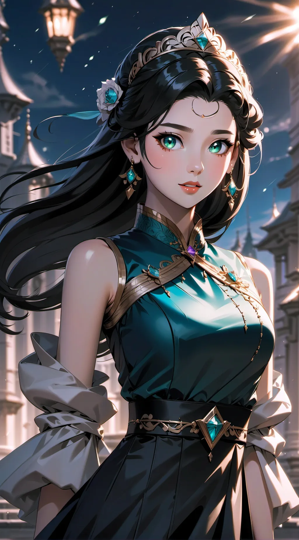 ai character: Vanessa Coldite  background