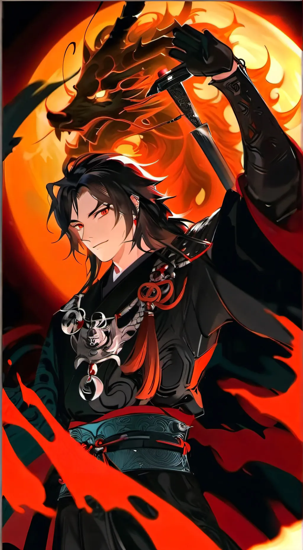 ai character: Fury background