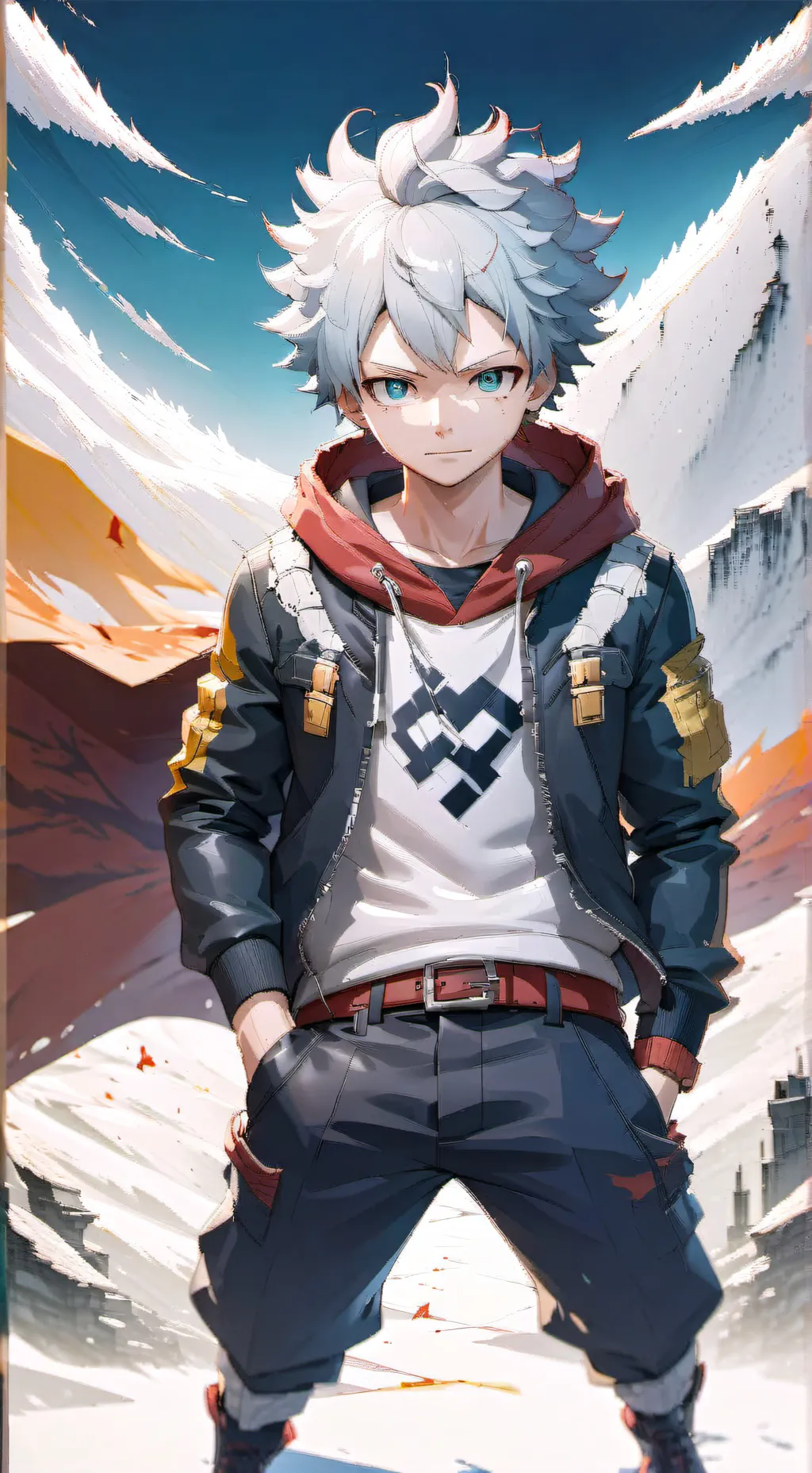 ai character: Toya todorki  background