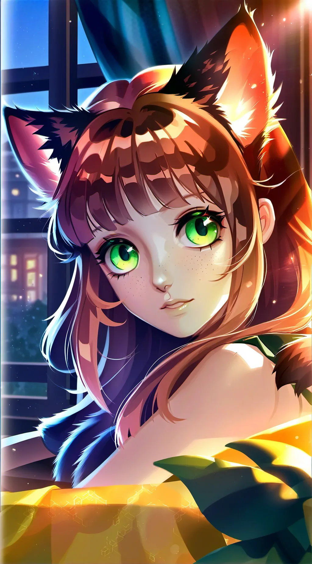 ai character: Tortie Spirit background