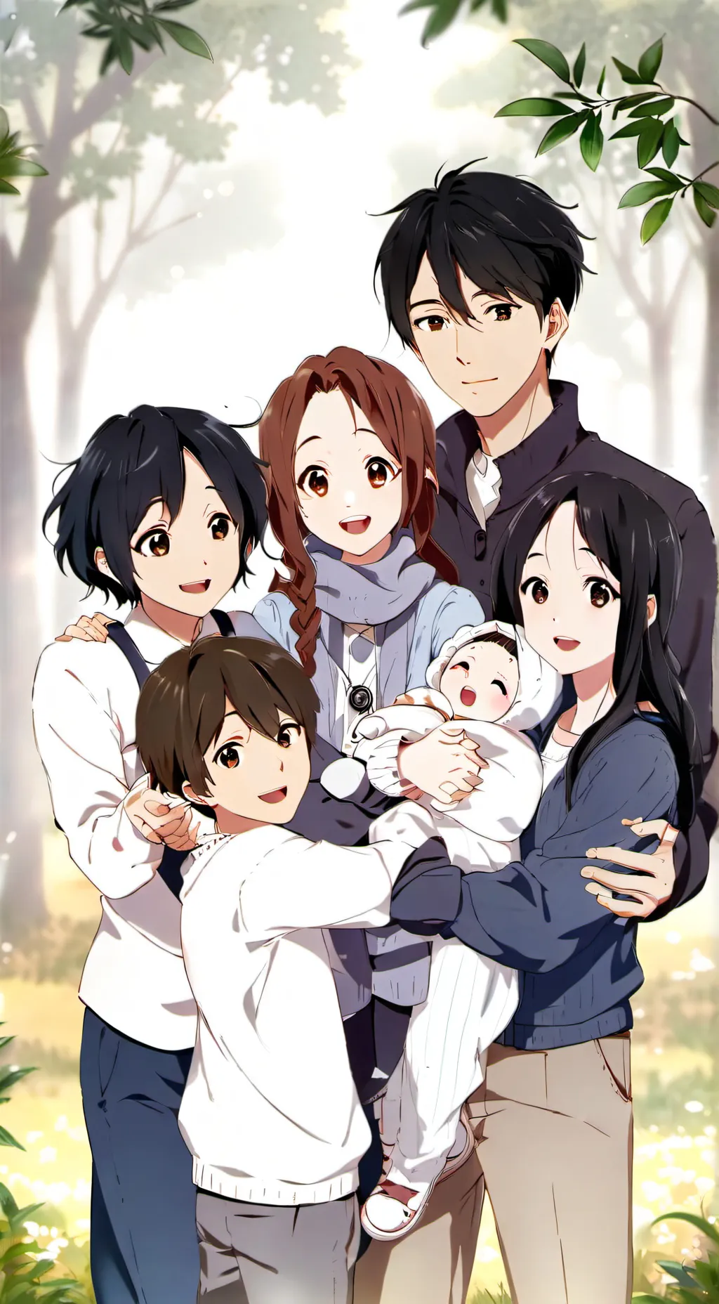 ai character: joint family background