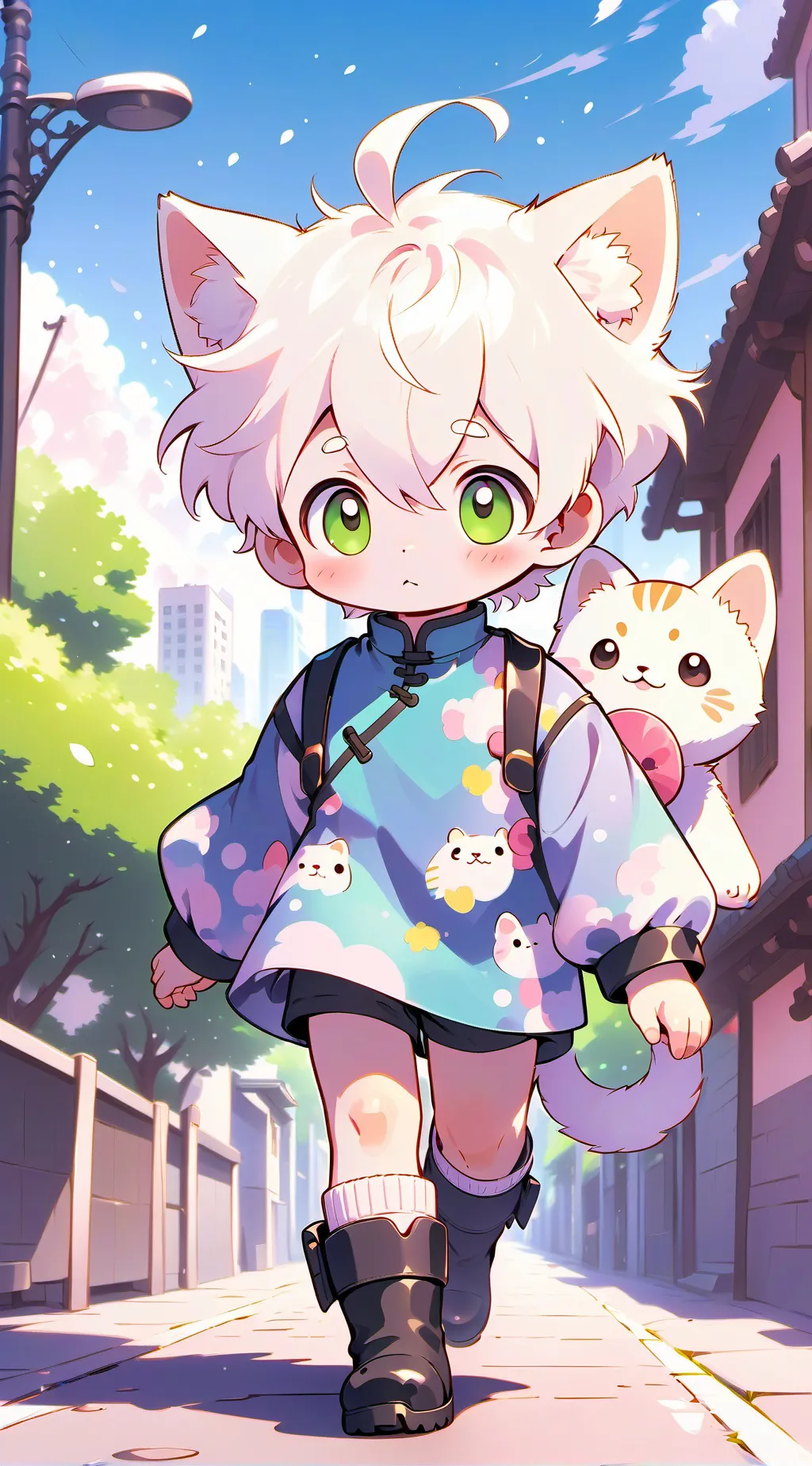 ai character: rosa background