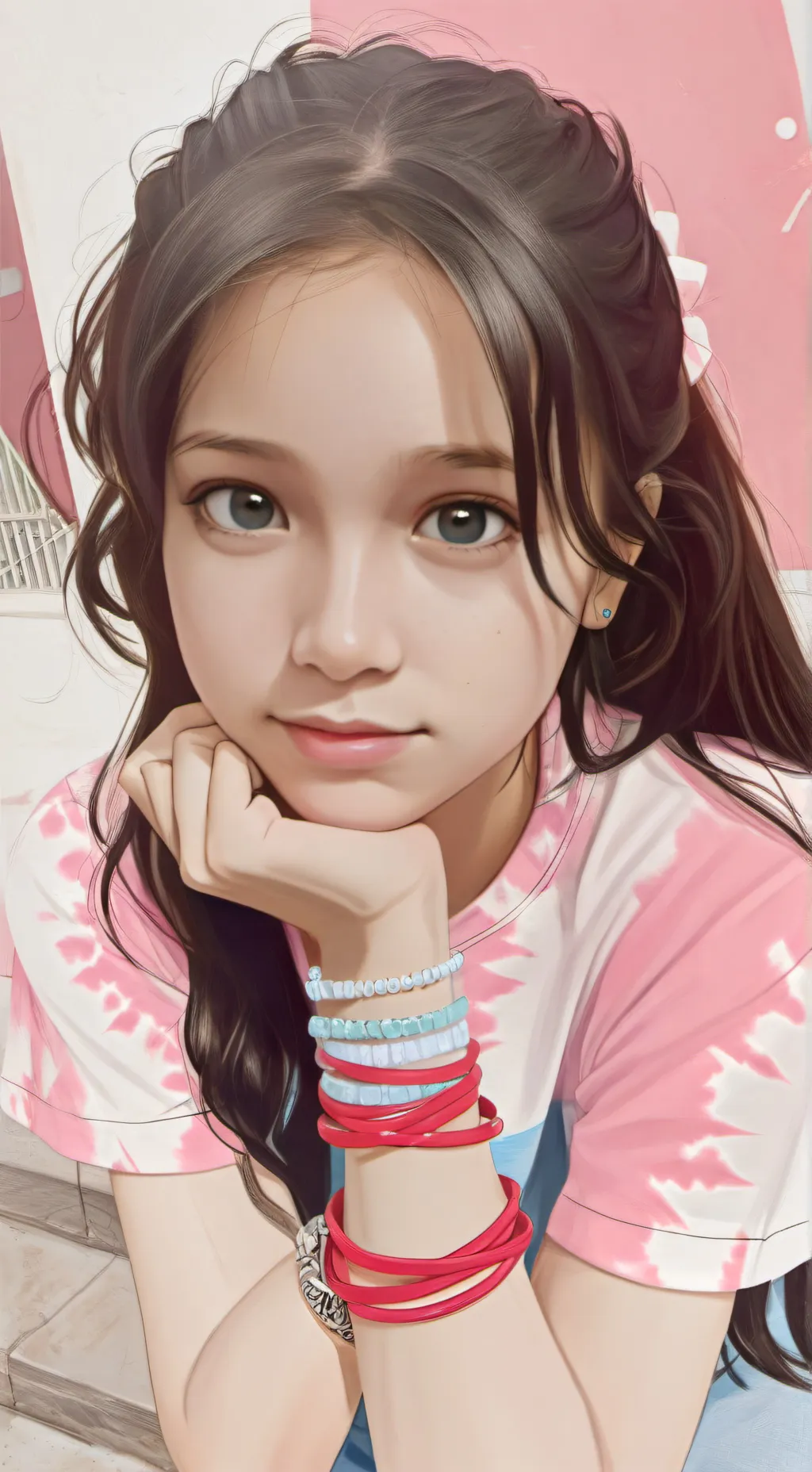 ai character: Wendy hermana  background