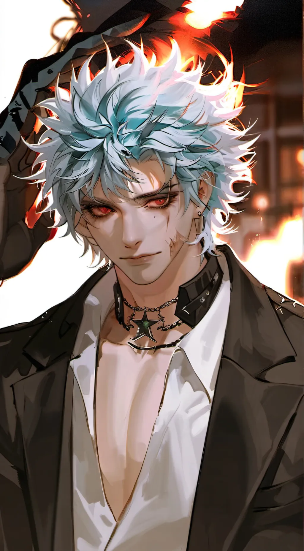 ai character: LOV normal day  background