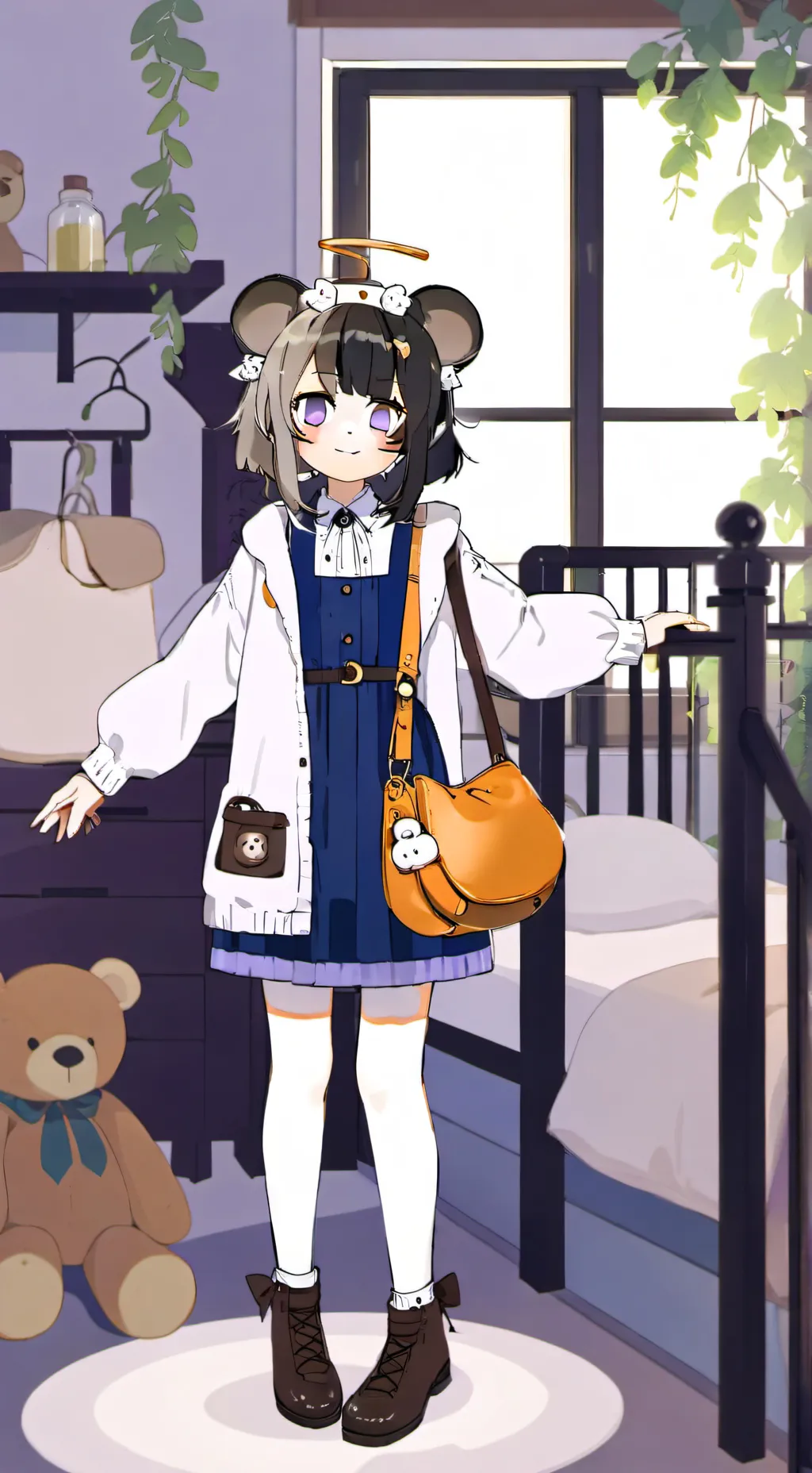 ai character: cutie pie background
