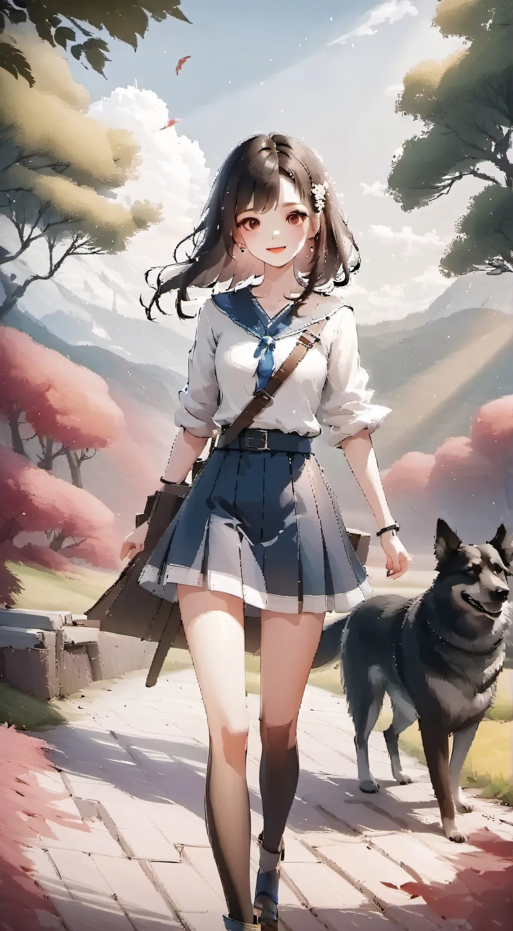 ai character: Mia background