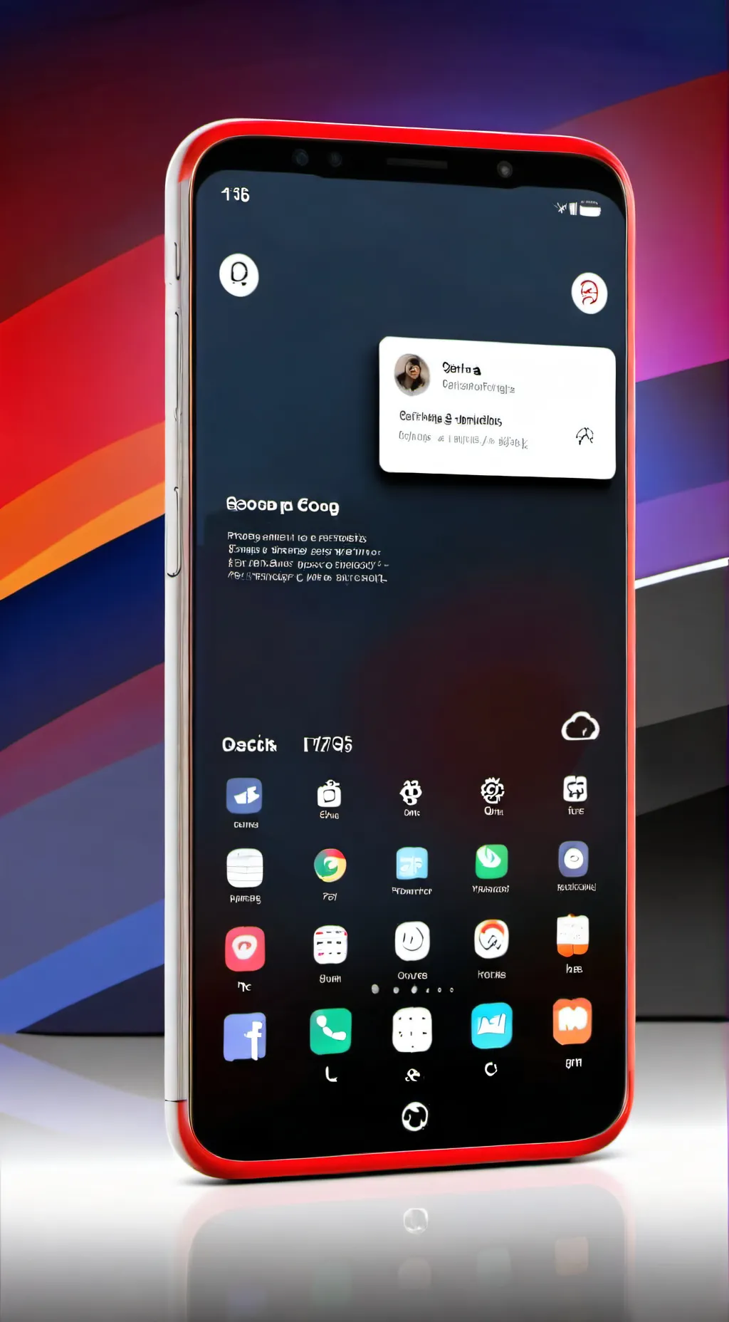 ai character: your phone background