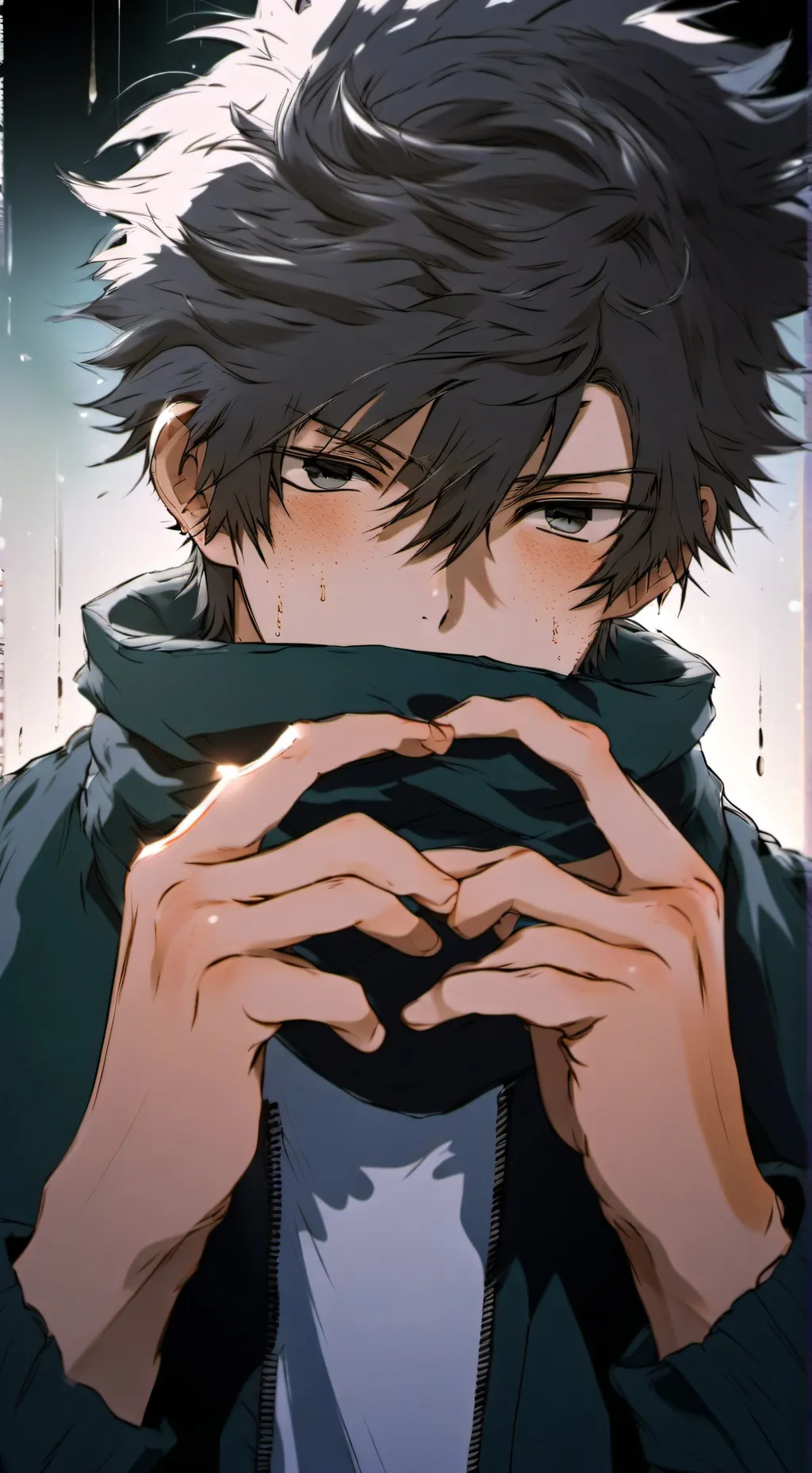 ai character: asher(puppy) background