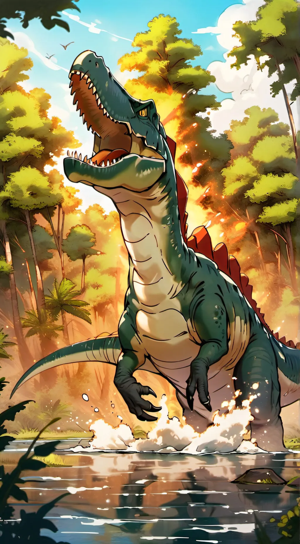 ai character: Kem Kem Formation background