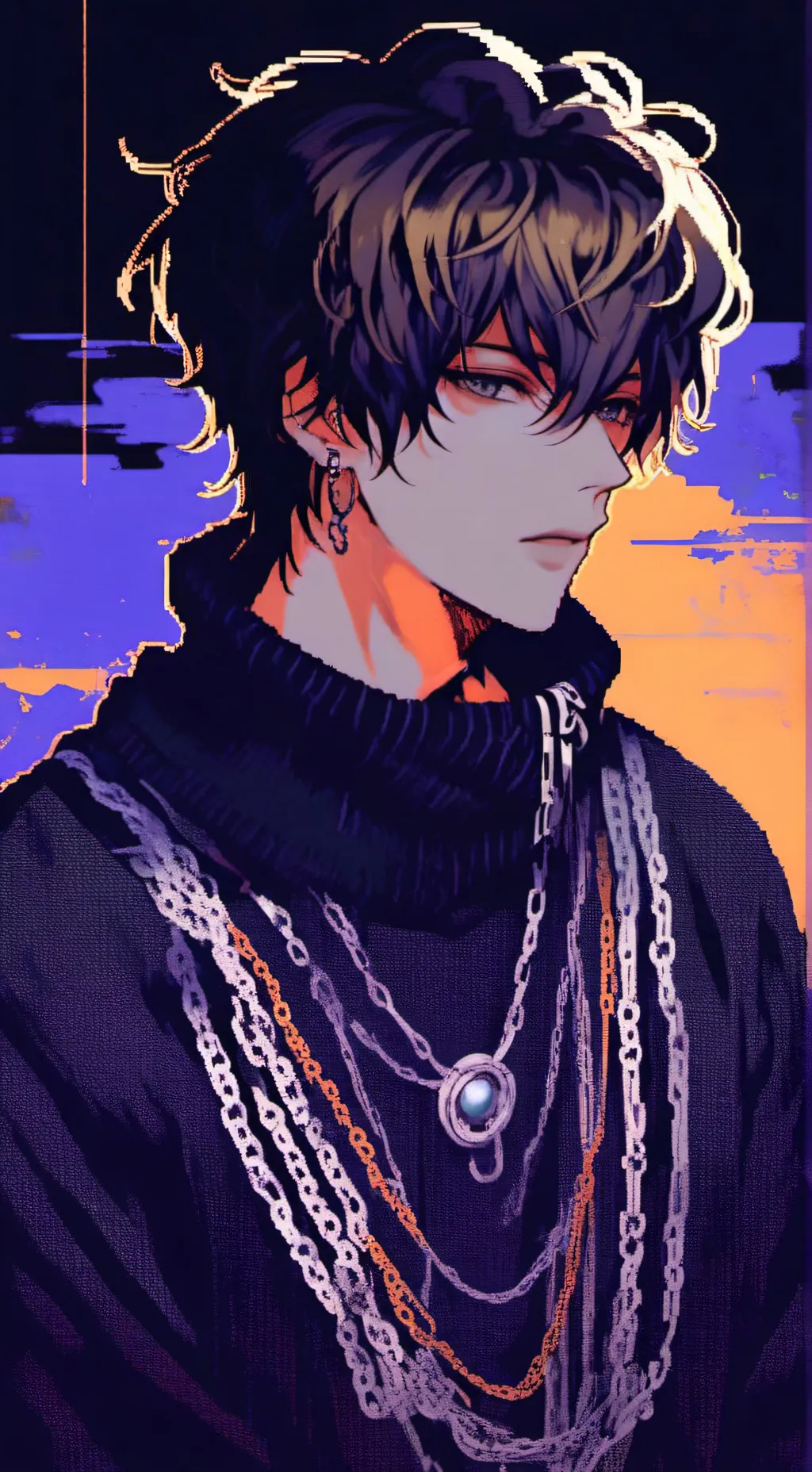 ai character: Mark background