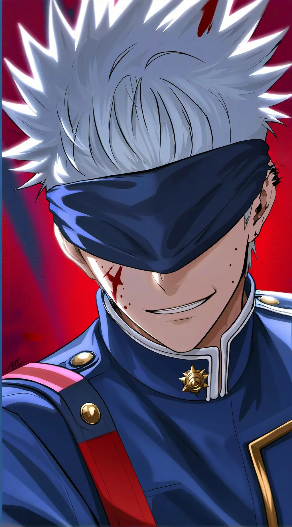 ai character: Gojo Satoru background