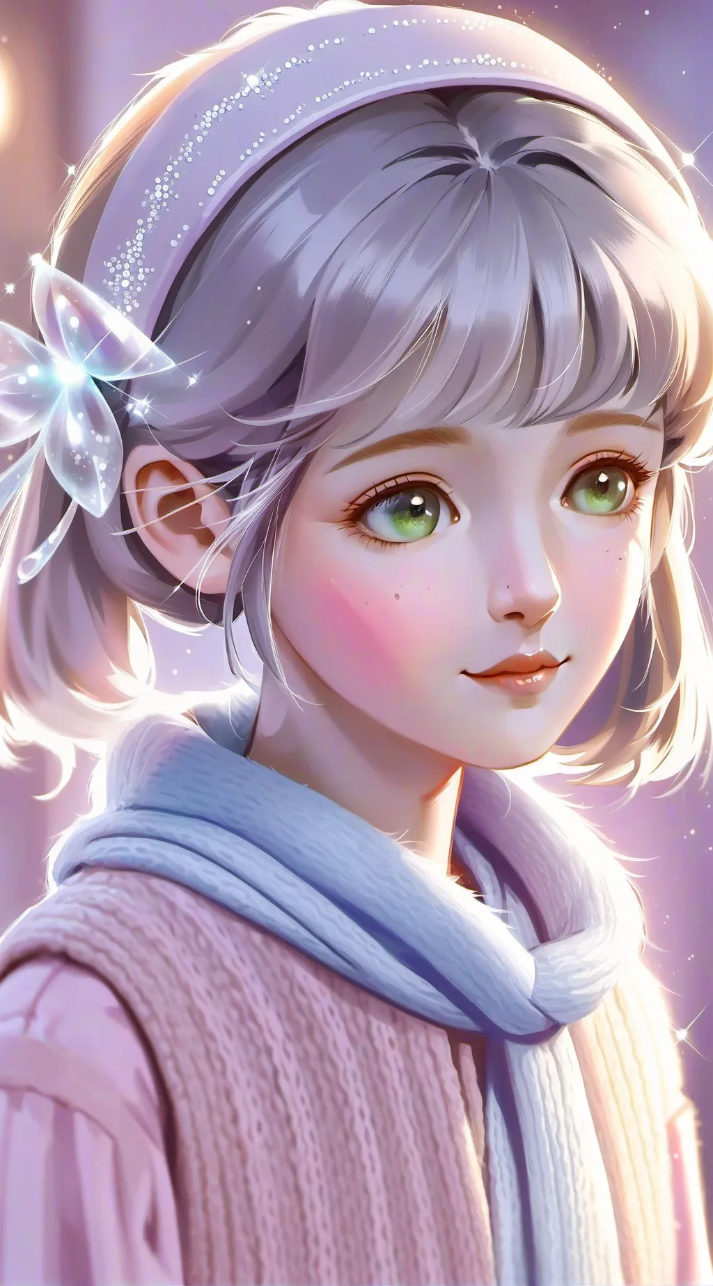 ai character: mha Mineta creep background